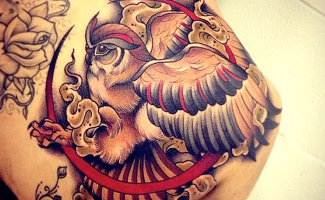 Significado de tatuajes de búhos