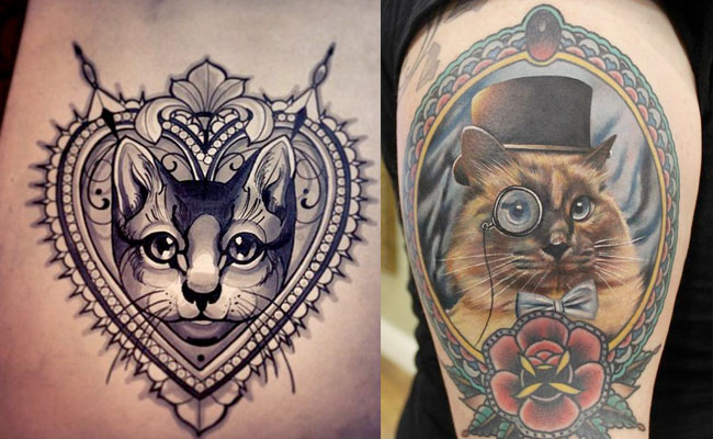 Tatuajes de gatos originales